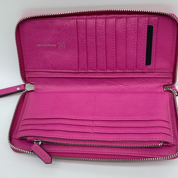 INC International Concepts
Hazell Zip Around Handbag Pink Faux LeatherWristlet - Picture 6 of 11